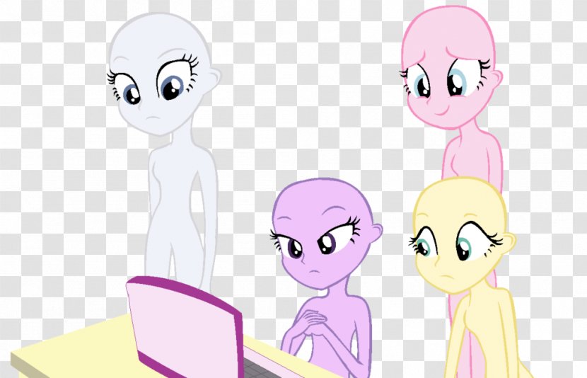 My Little Pony Equestria Horse Base - Cartoon Transparent PNG