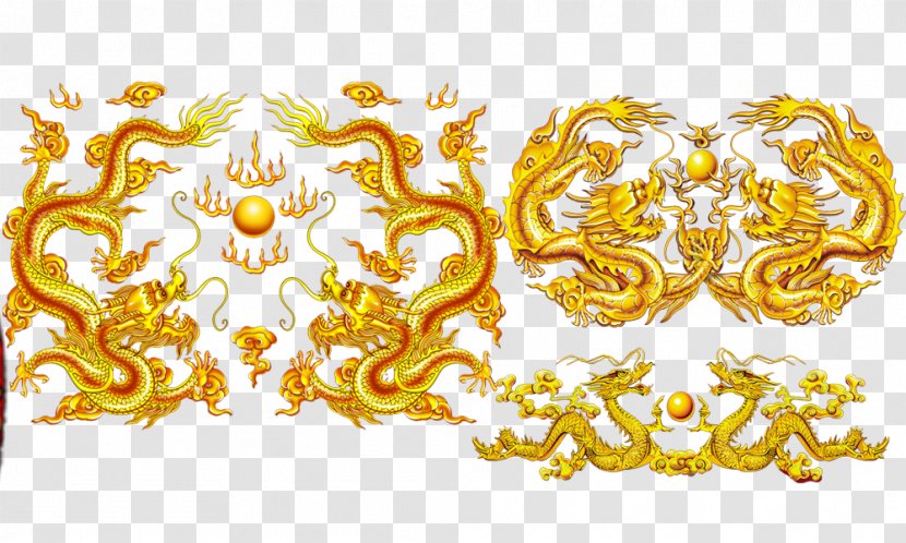 Chinese Dragon Zodiac Rat Ox - Tiger - Dragons Transparent PNG