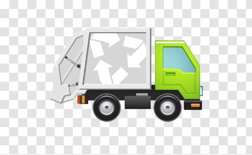 Car Garbage Truck Rubbish Bins & Waste Paper Baskets - Light Commercial Vehicle Transparent PNG