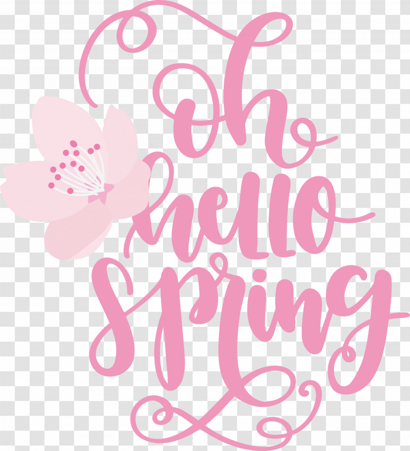 Hello Spring Oh Hello Spring Spring Transparent PNG