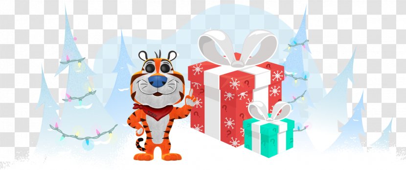 Funko The Twelve Days Of Christmas Trix - Falling Hare - Tony Tiger Transparent PNG