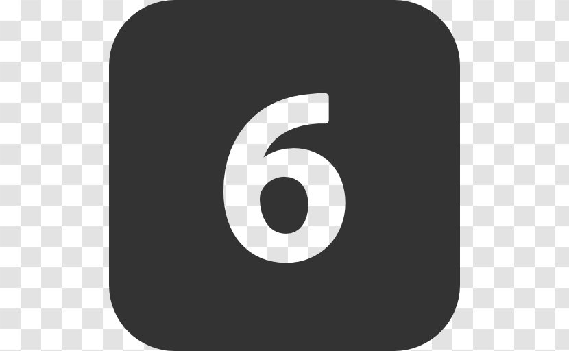Number Clip Art - Website - Symbols 6 Transparent PNG