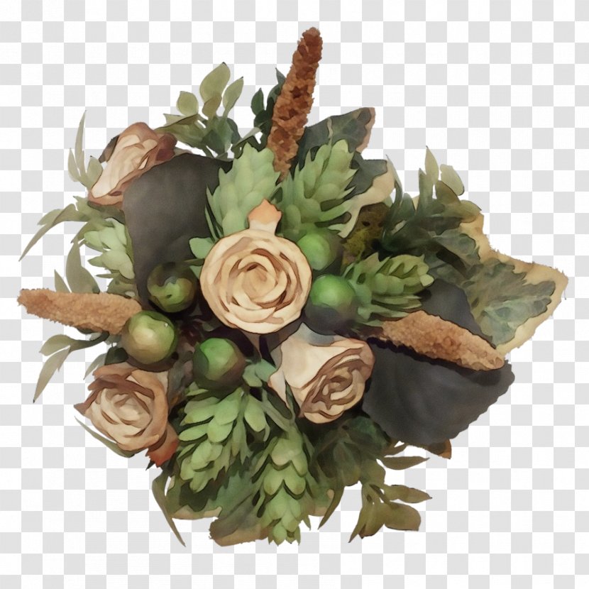 Floral Design - Echeveria - Artificial Flower Rose Transparent PNG