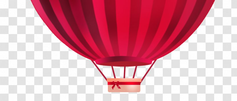 Hot Air Balloon - Cartoon Flat Colored Balloons Transparent PNG
