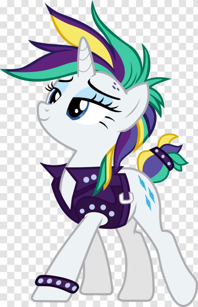 Rarity Rainbow Dash Pinkie Pie Punk Rock Art - My Little Pony Friendship Is Magic Fandom Transparent PNG