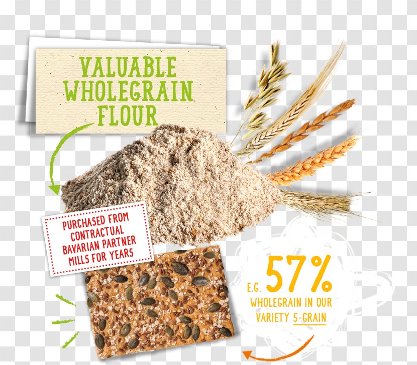 Whole Grain Whole-wheat Flour Vegetarian Cuisine - Food - Barley Transparent PNG