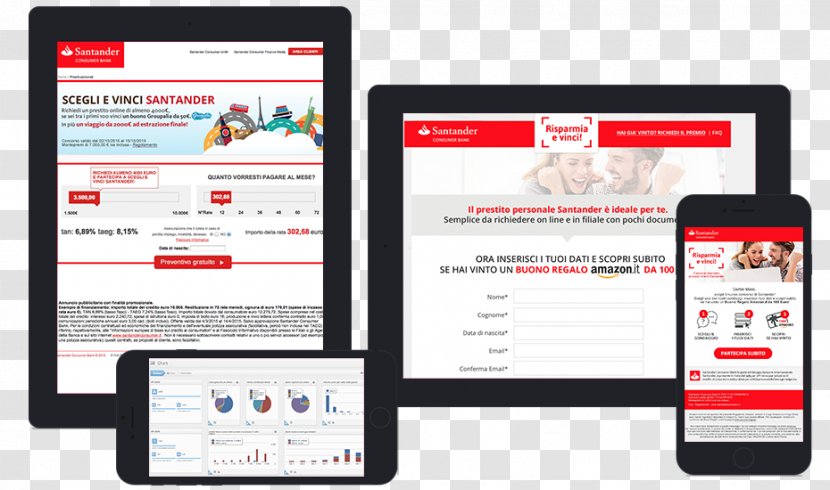 Santander Group Brand Business Customer Service - Software Transparent PNG