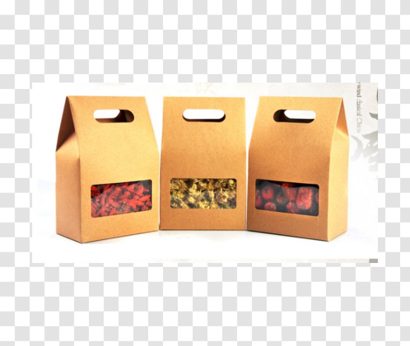 Kraft Paper Plastic Bag Box Packaging And Labeling - Carton Transparent PNG