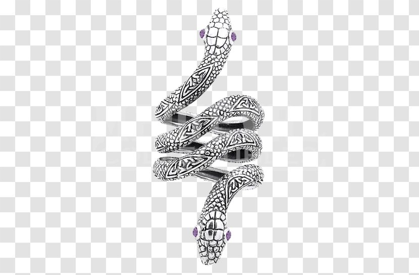 Snake Celts Serpent Celtic Knot Ring - Ouroboros Transparent PNG