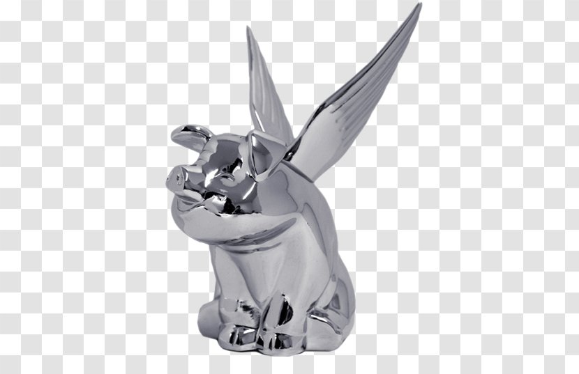 Car Smiling Pig Hood Ornament - When Pigs Fly Transparent PNG