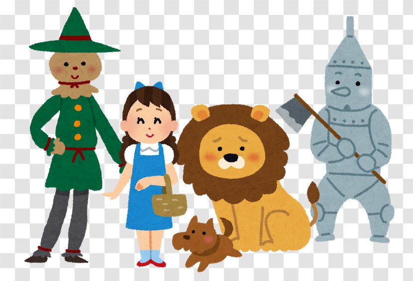 The Wonderful Wizard Of Oz Tin Woodman Scarecrow Toto Cowardly Lion - Flower Transparent PNG