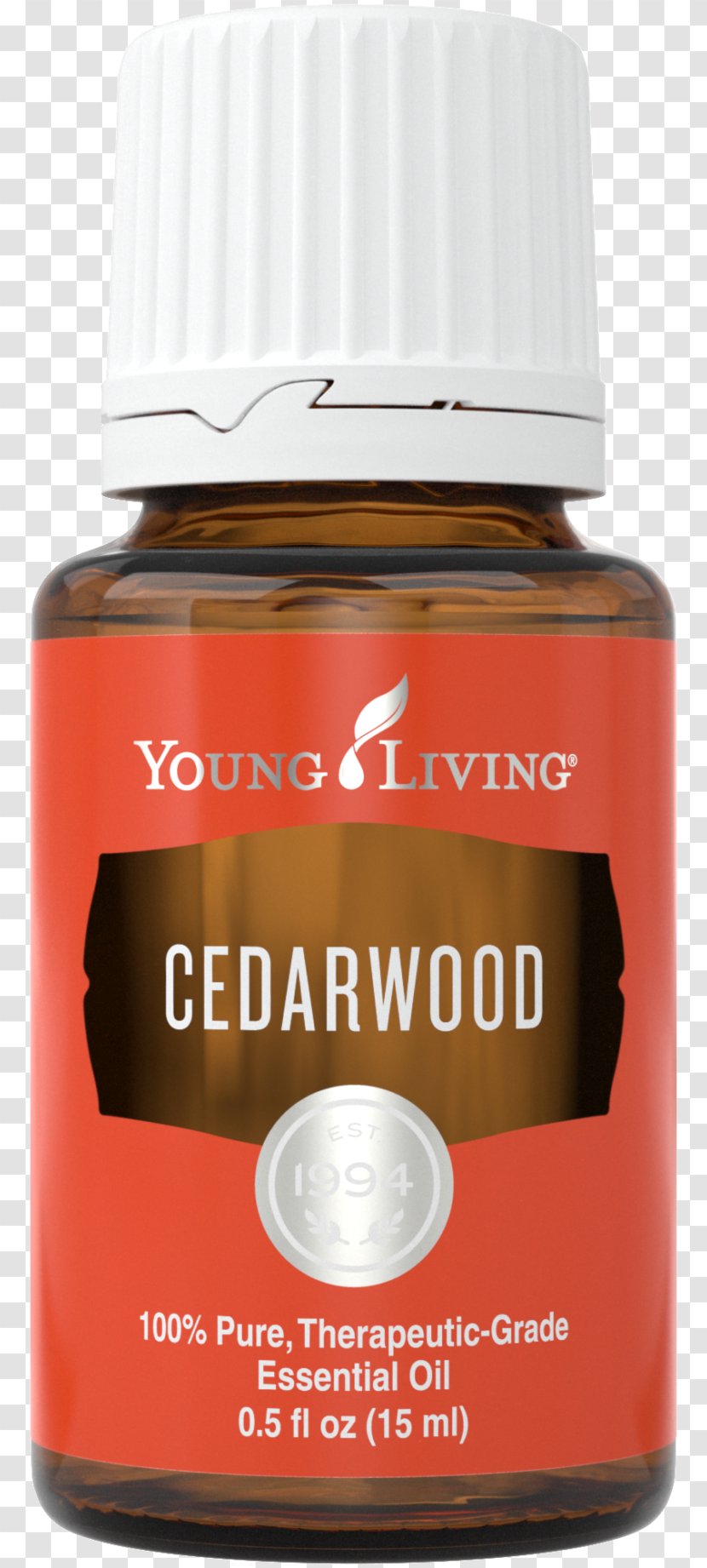 Young Living Essential Oil Cedar Frankincense - Cedarwood Yleo Transparent PNG