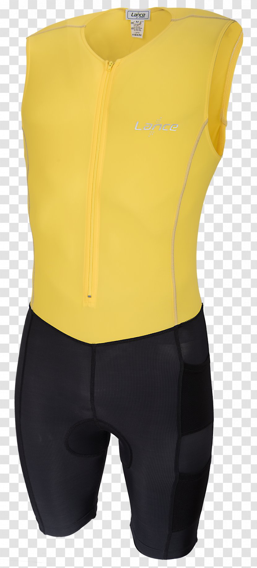 Triathlon Wetsuit Castelli Clothing Swim Briefs - Yellow Skateboard Transparent PNG