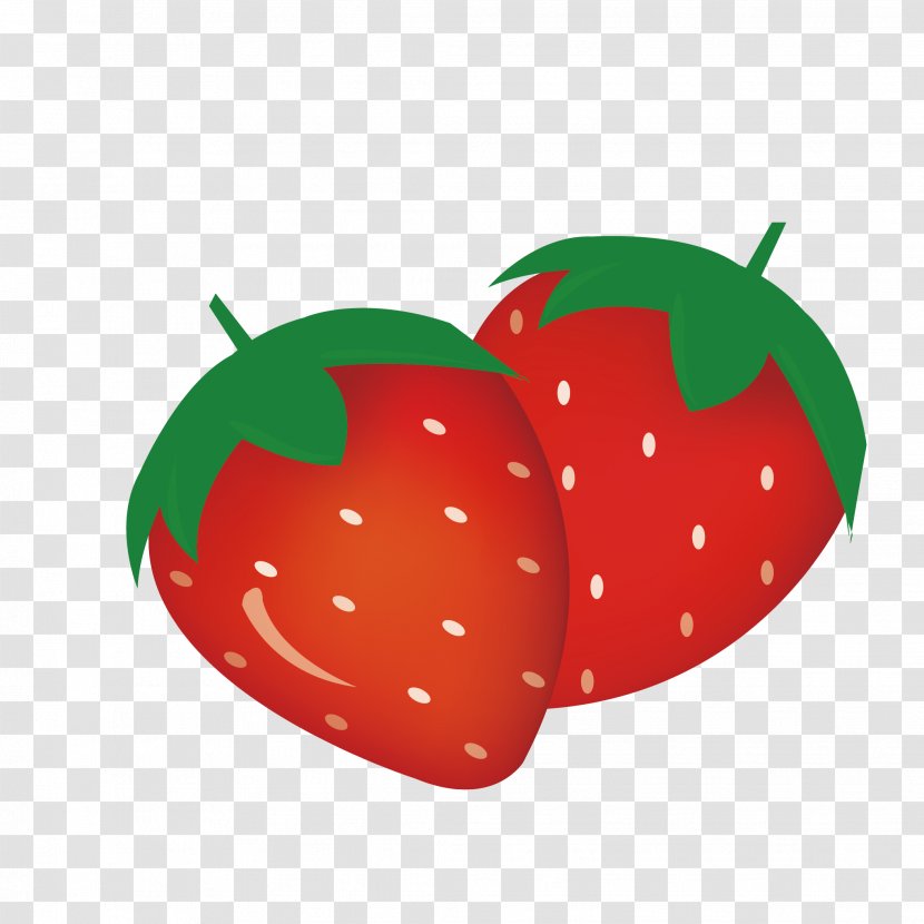 Strawberry Fruit Food Image Animation - Drawing Transparent PNG