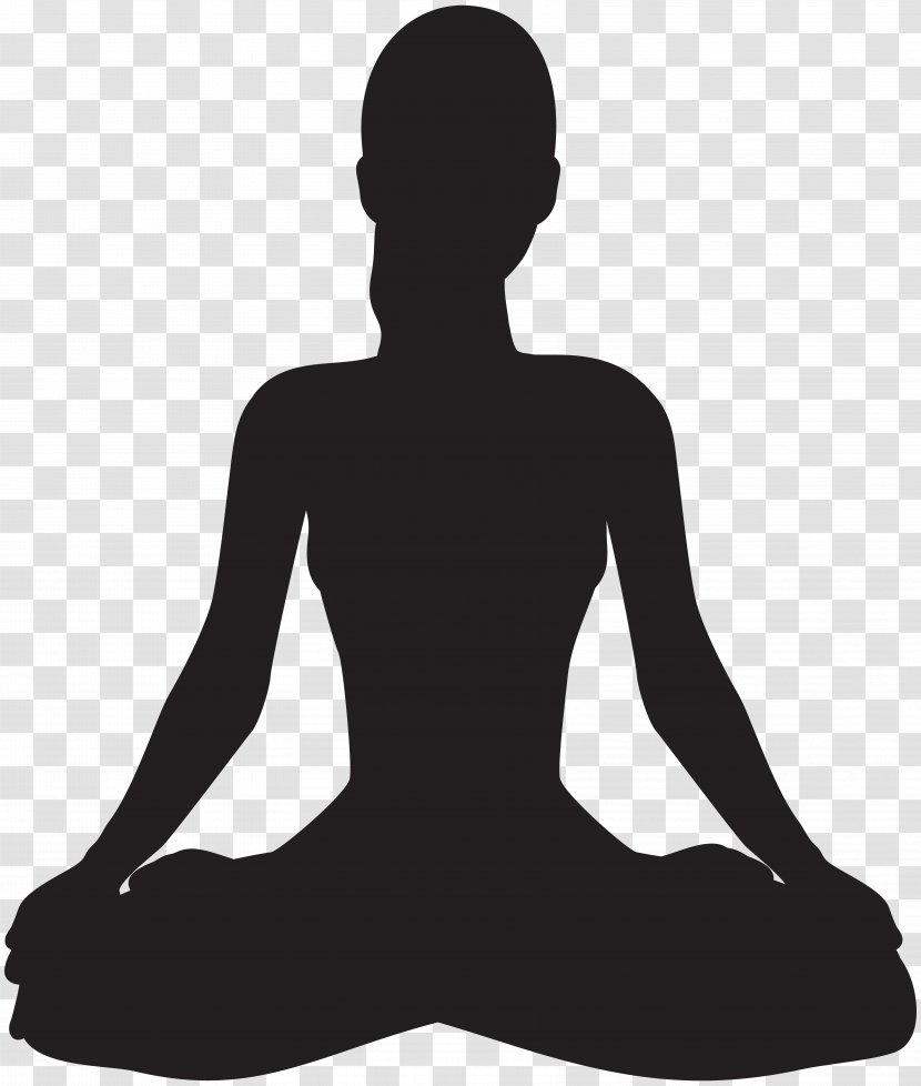 Buddhist Meditation Buddhism Calmness Clip Art - Silhouette Transparent PNG