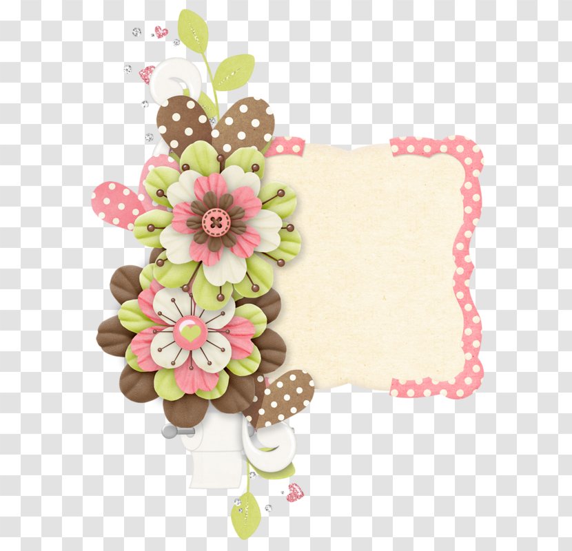 Floral Design Cut Flowers Picture Frames Clip Art - Flower Transparent PNG