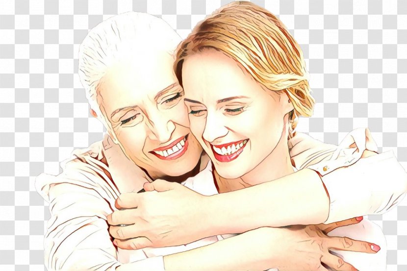 Forehead Skin Nose Cheek Smile - Hug - Gesture Transparent PNG