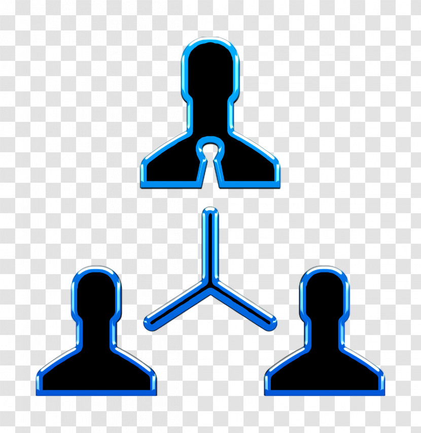 People Icon Networking Icon Human Silhouette Icon Transparent PNG