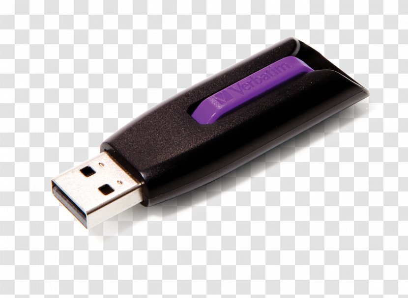 USB Flash Drives 3.0 Computer Data Storage Mitsubishi Kagaku Media - Electronics Accessory - Pendrive Transparent PNG