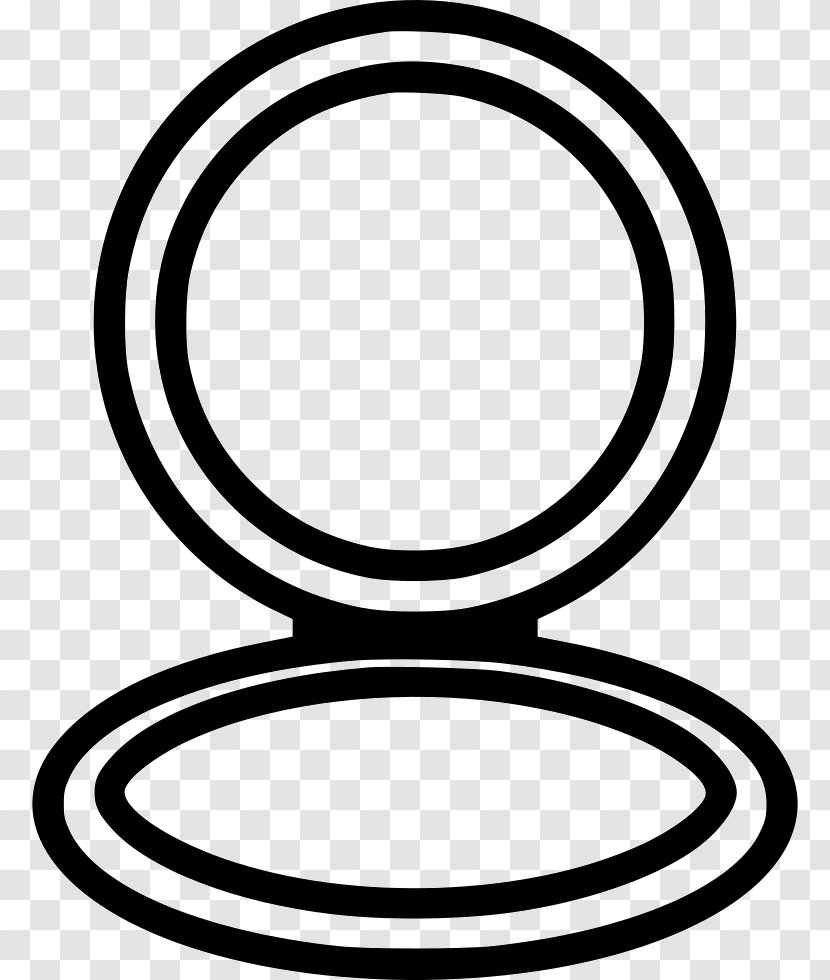 Line Art Circle White Clip - Black And Transparent PNG