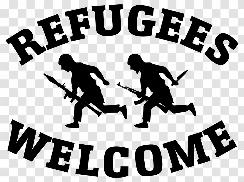 T-shirt Refugees Welcome Bring Your Families Family Clothing - Tshirt Transparent PNG