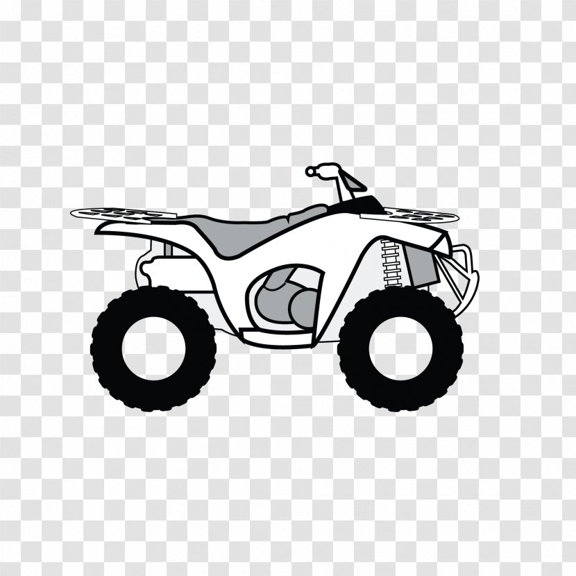 Tire Car All-terrain Vehicle Drawing Motorcycle - All Kinds Of Transparent PNG