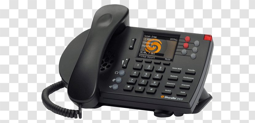 VoIP Phone Business Telephone System Shoretel 210 Ip IP210 - Address - Make Call Transparent PNG