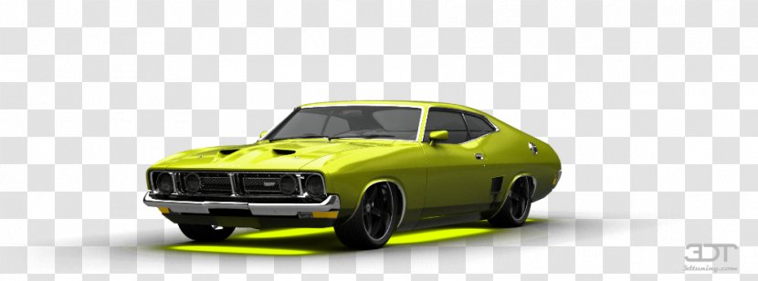 Sports Car Classic Compact Automotive Design - Yellow - Ford Falcon Transparent PNG