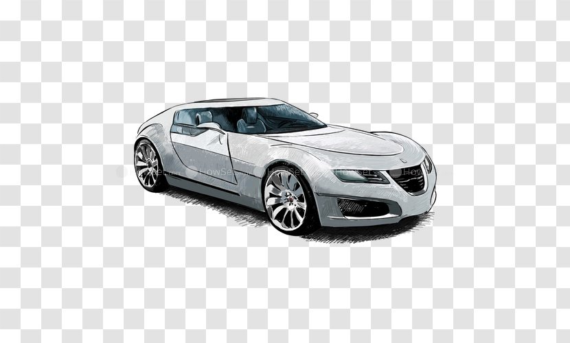 Saab Aero-X Car Android How To Draw - Holden Monaro - Glow HalloweenHow Draw☠️Car Transparent PNG