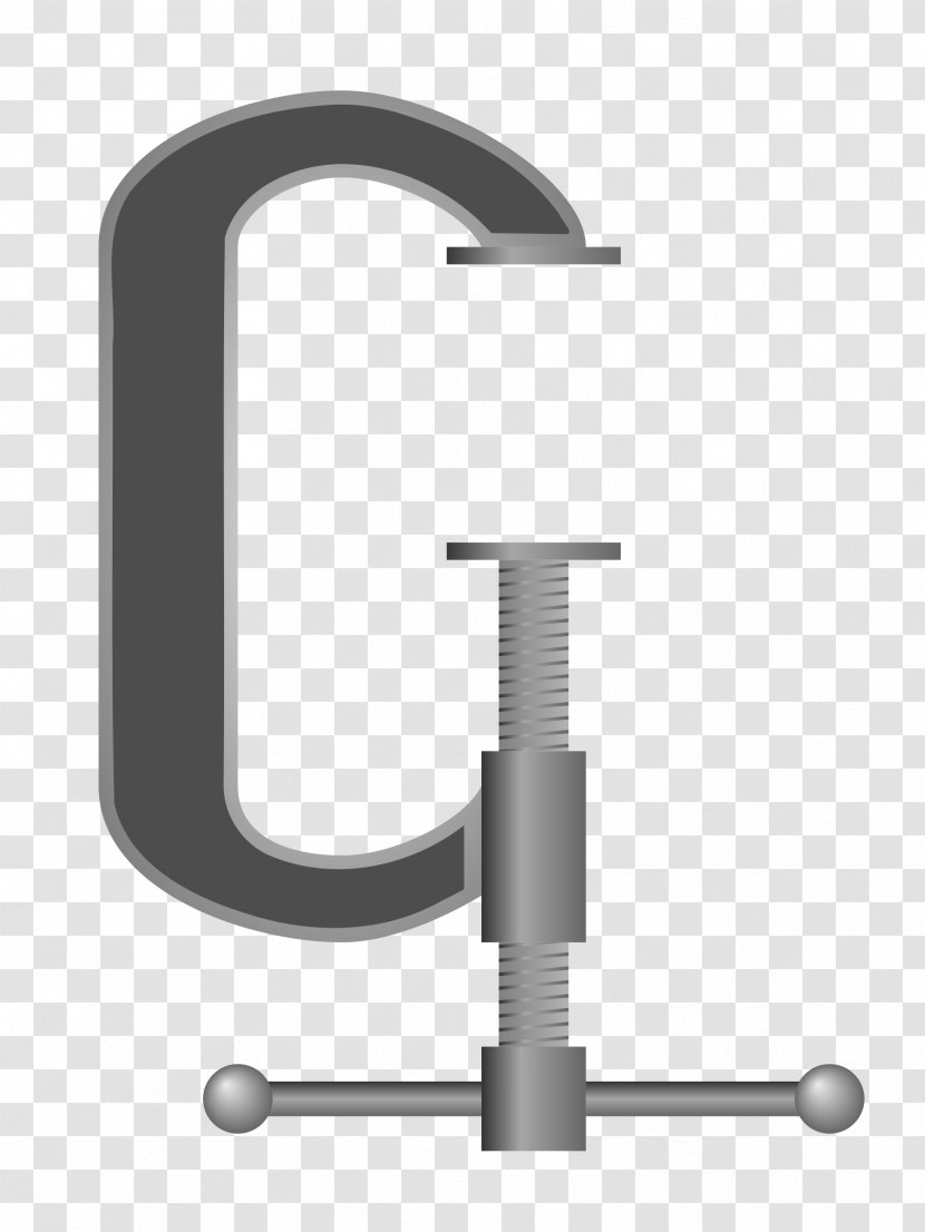 C-clamp Clip Art - Tap - Steel Transparent PNG