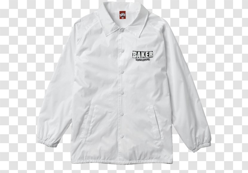 Hoodie Sleeve Jacket T-shirt Baker Skateboards - Tshirt Transparent PNG