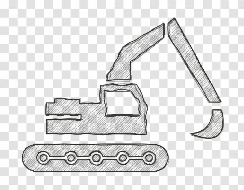 Tools And Utensils Icon Construction Icon Excavator Icon Transparent PNG