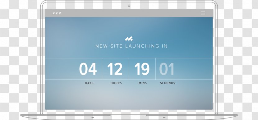 Adobe Muse Software Widget Responsive Web Design Countdown - Computer Transparent PNG