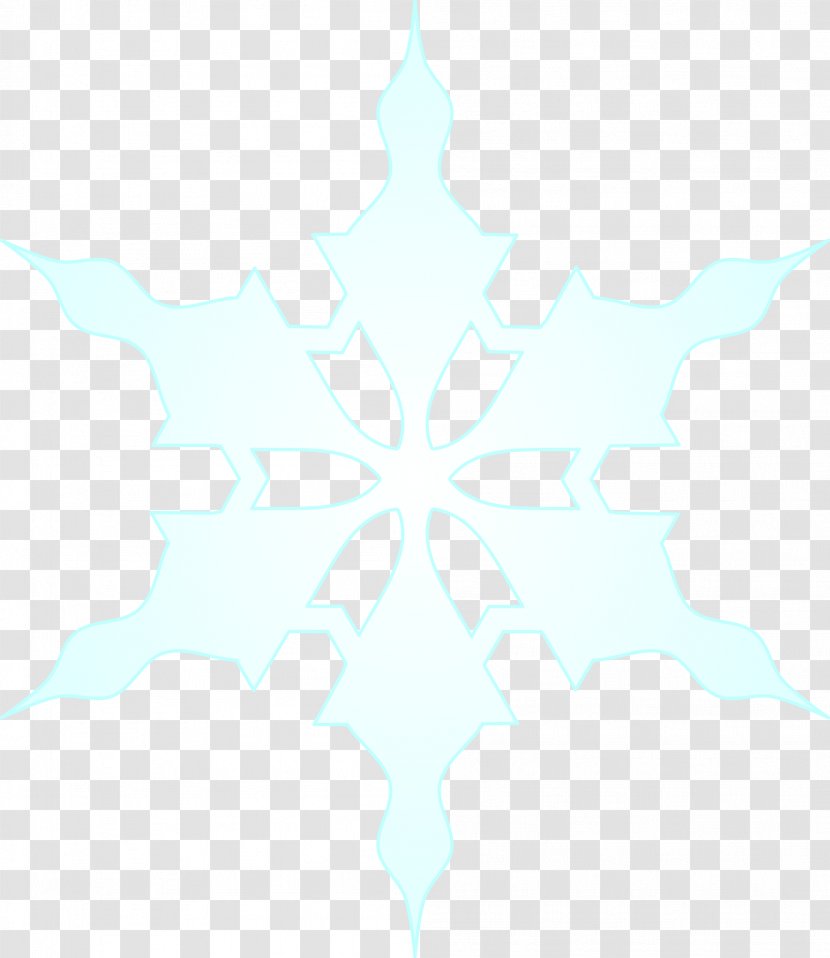 Symmetry Tree Leaf Pattern - Snowflakes Transparent PNG