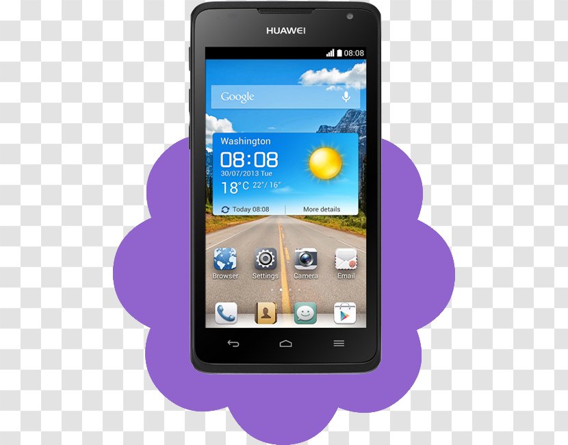 Huawei Ascend Y530 - 4 GBBlackUnlockedGSM Smartphone Android HonorSmartphone Transparent PNG