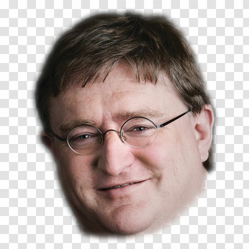 Gabe Newell Half-Life 2: Episode Three Team Fortress 2 Portal - Face - Jackie Chan Transparent PNG