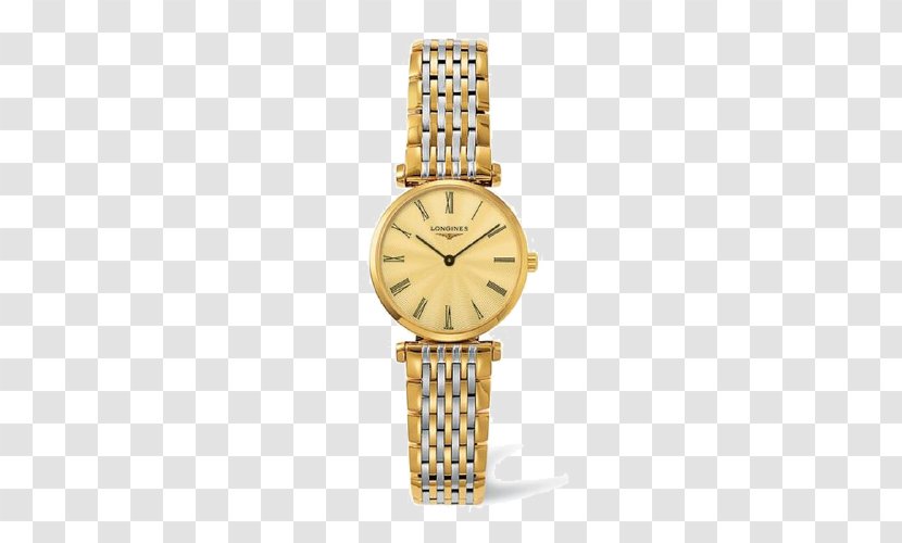 Longines Watch Quartz Clock Jewellery Gold - Buckle - Ka Lan Series Ladies Transparent PNG