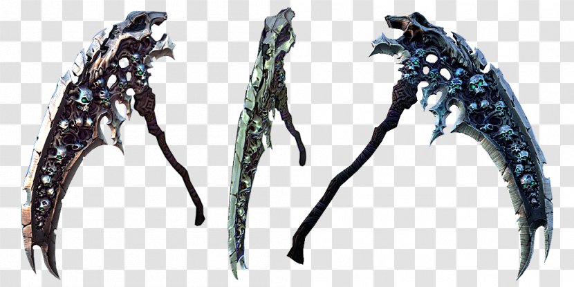 Darksiders II Death Scythe Nick Wilde Weapon - Male - Vector Transparent PNG