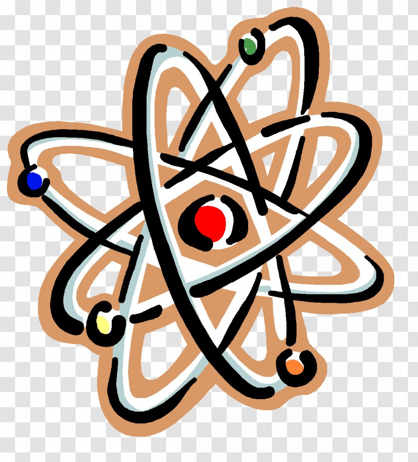 The Atom Clip Art Image Atomic Theory - Nucleus - Physics Transparent PNG