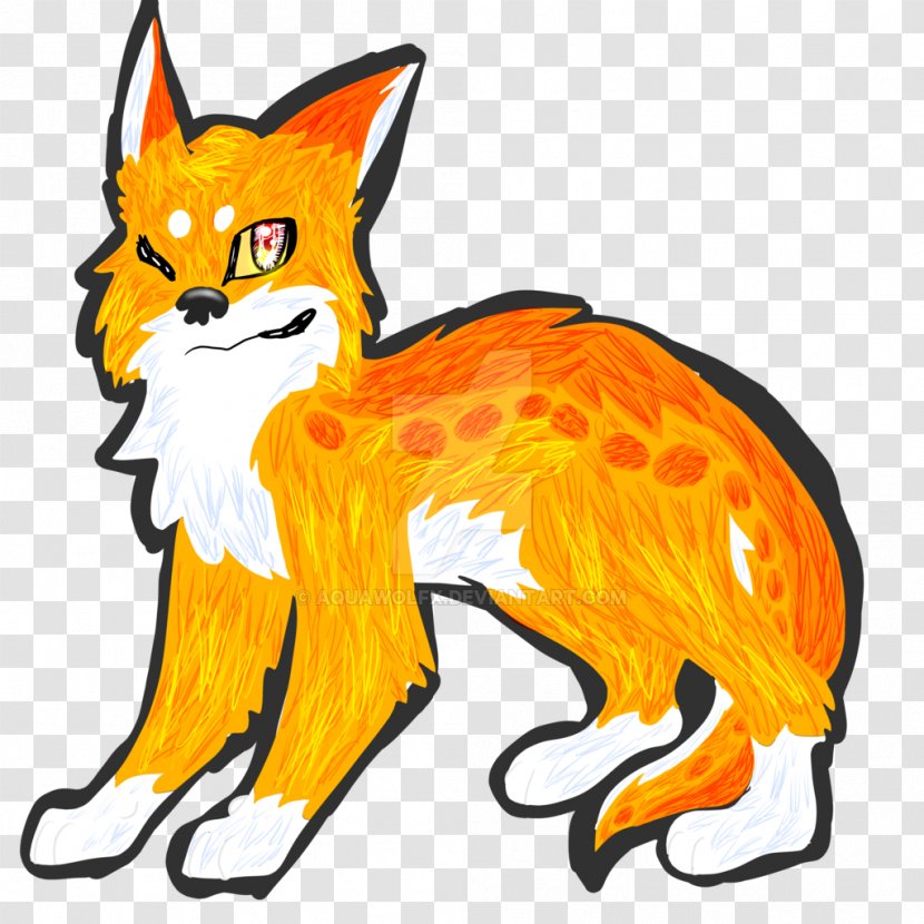 Whiskers Red Fox Cat Tail Clip Art Transparent PNG