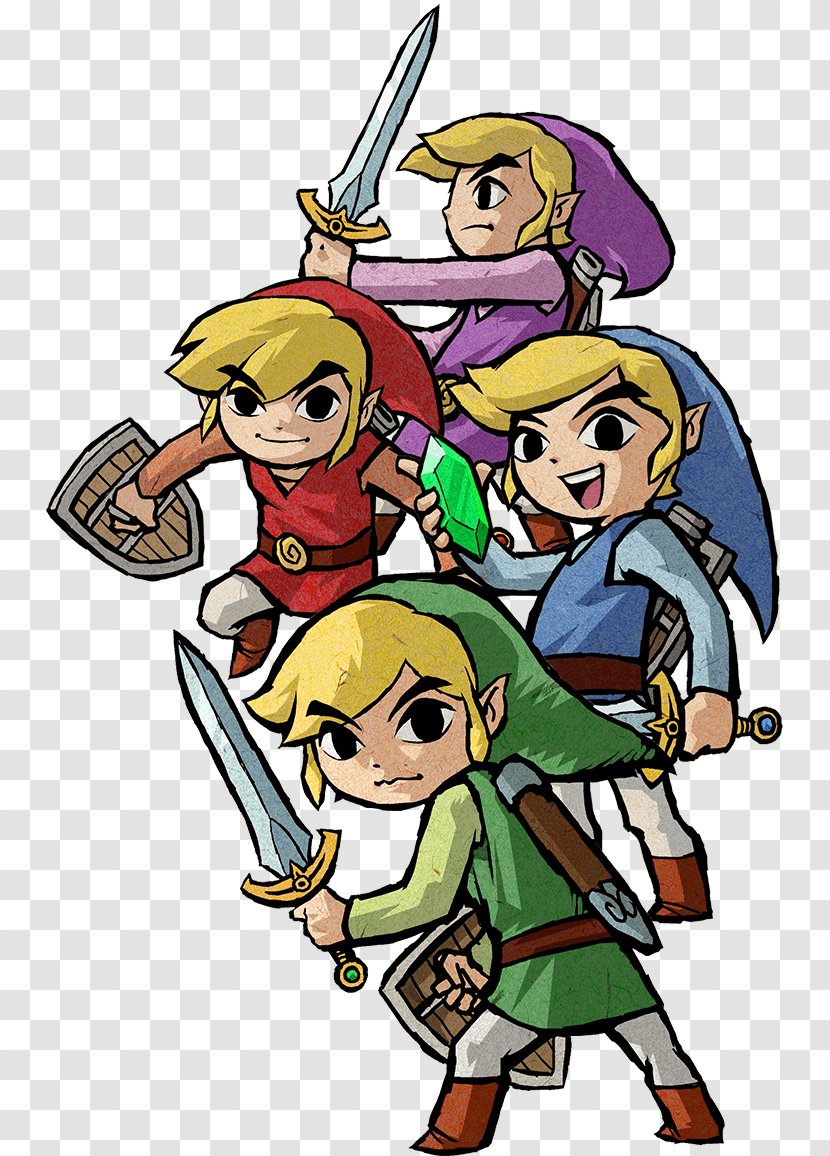 The Legend Of Zelda: Four Swords Adventures A Link To Past And GameCube - Plant - Zelda Transparent PNG