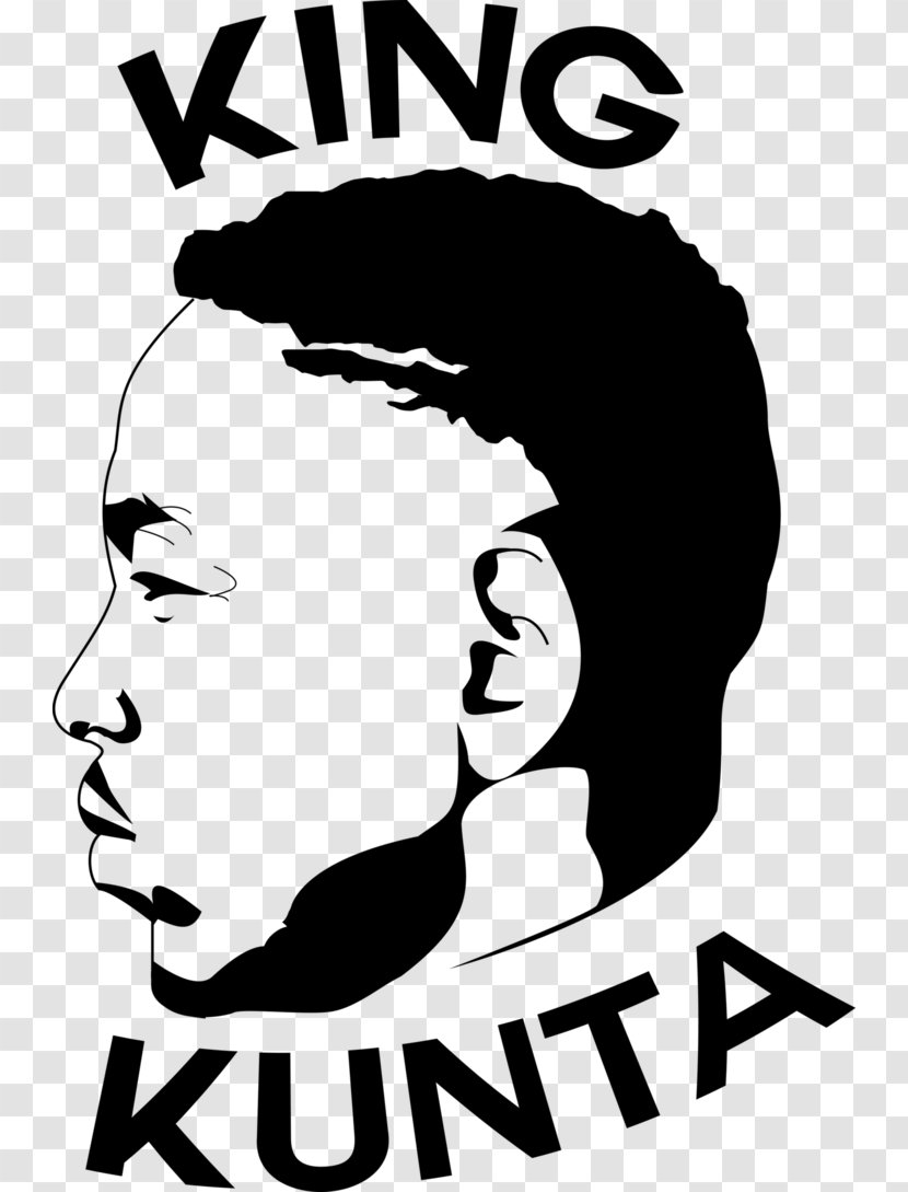 The Damn Tour Black And White King Kunta Logo - Frame - Post Malone Transparent PNG