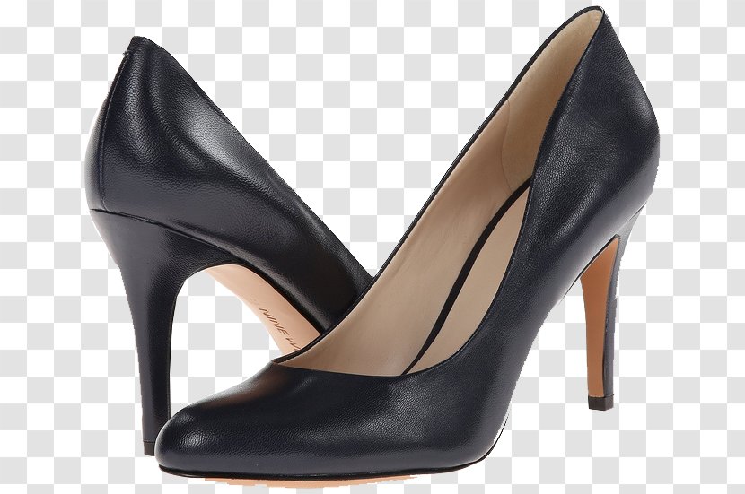 High-heeled Footwear Court Shoe Stiletto Heel - Peeptoe - Black High Heels Transparent PNG