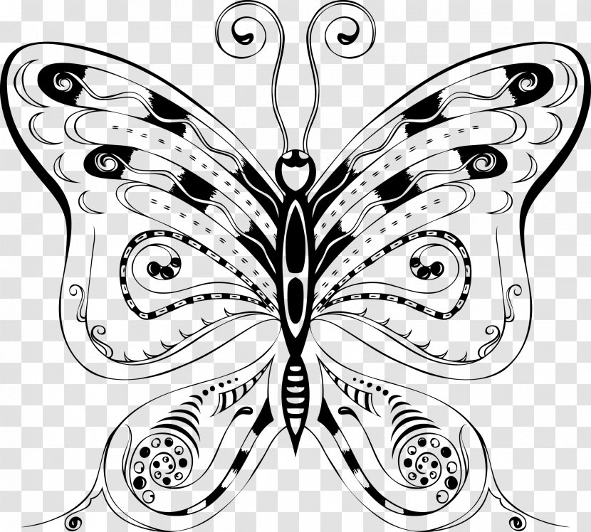 Butterfly Insect Bee - Art - Business Exquisite Album Design Vector Material Transparent PNG
