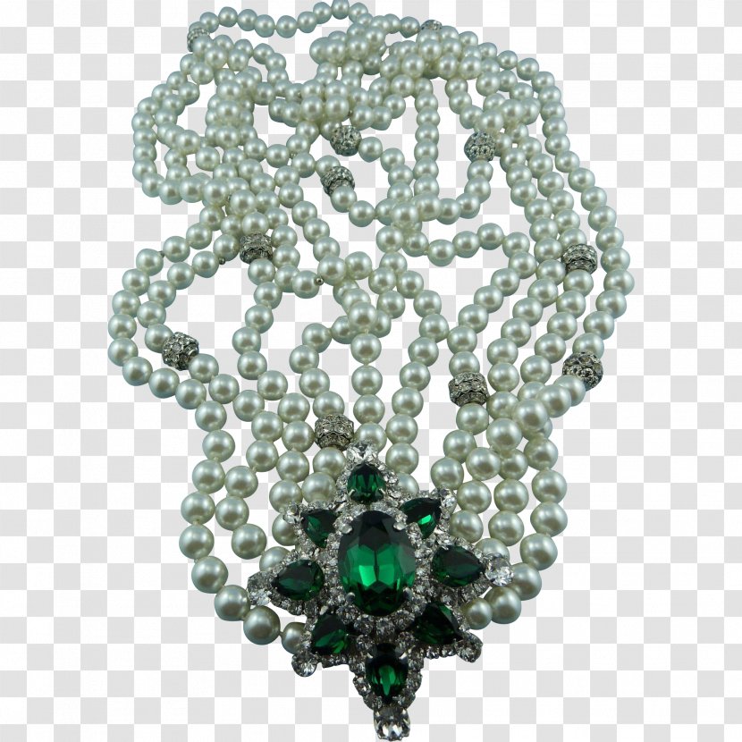 Emerald Brooch Bead Transparent PNG
