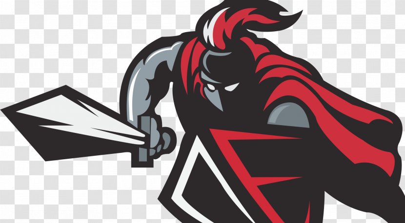 Spartan Army Logo Clip Art - Red - Film Transparent PNG