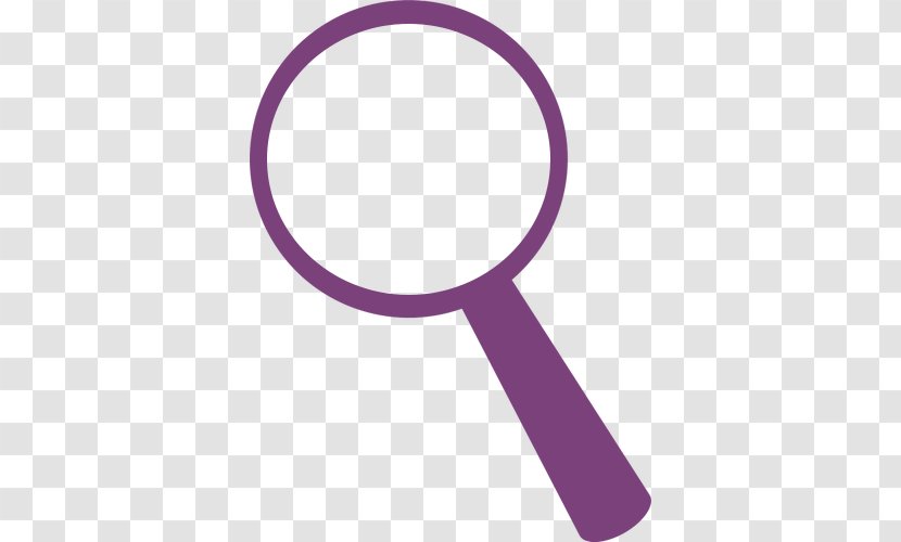 Magnifying Glass Font Transparent PNG