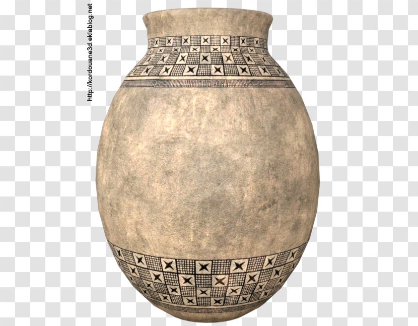 Ceramic Pottery Urn - Acoma Transparent PNG