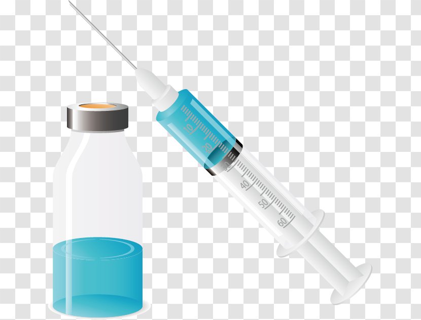 Syringe Tinzaparin Sodium Hypodermic Needle Injection Enoxaparin - And Medicine Vector Transparent PNG