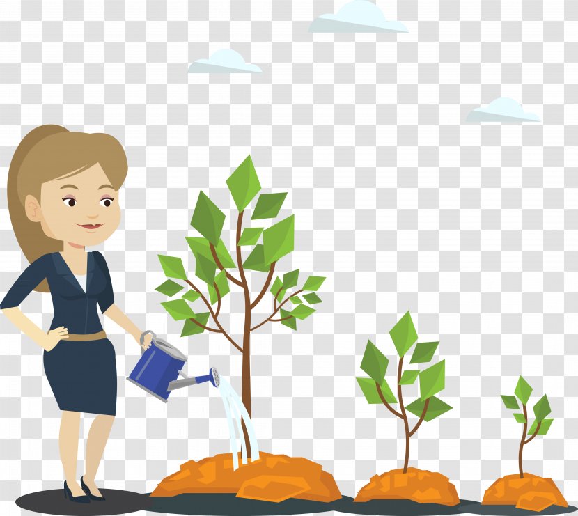Vector Graphics Clip Art Tree Illustration Royalty-free - Businessperson Transparent PNG